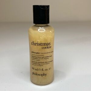 Philosophy Christmas Cookie Hydrating Shower Gel & Bubble Bath 3 oz
